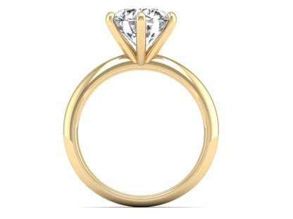 2ct Classic Solitaire Diamond Ring