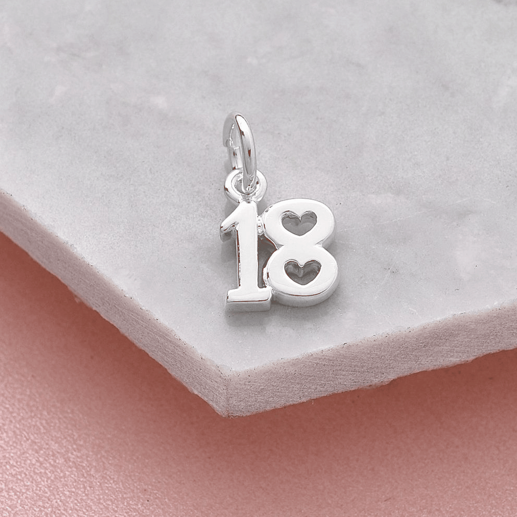 18th Birthday Silver Charm