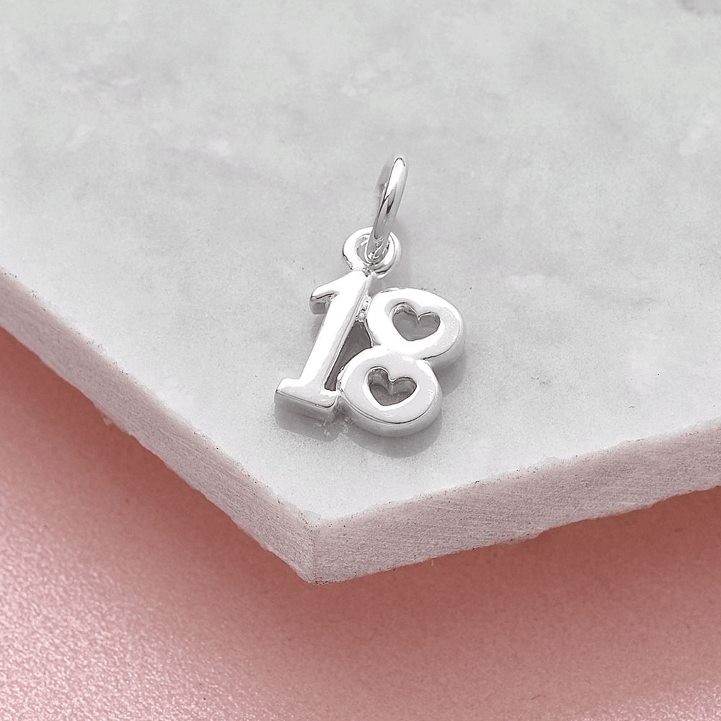 18th Birthday Silver Charm
