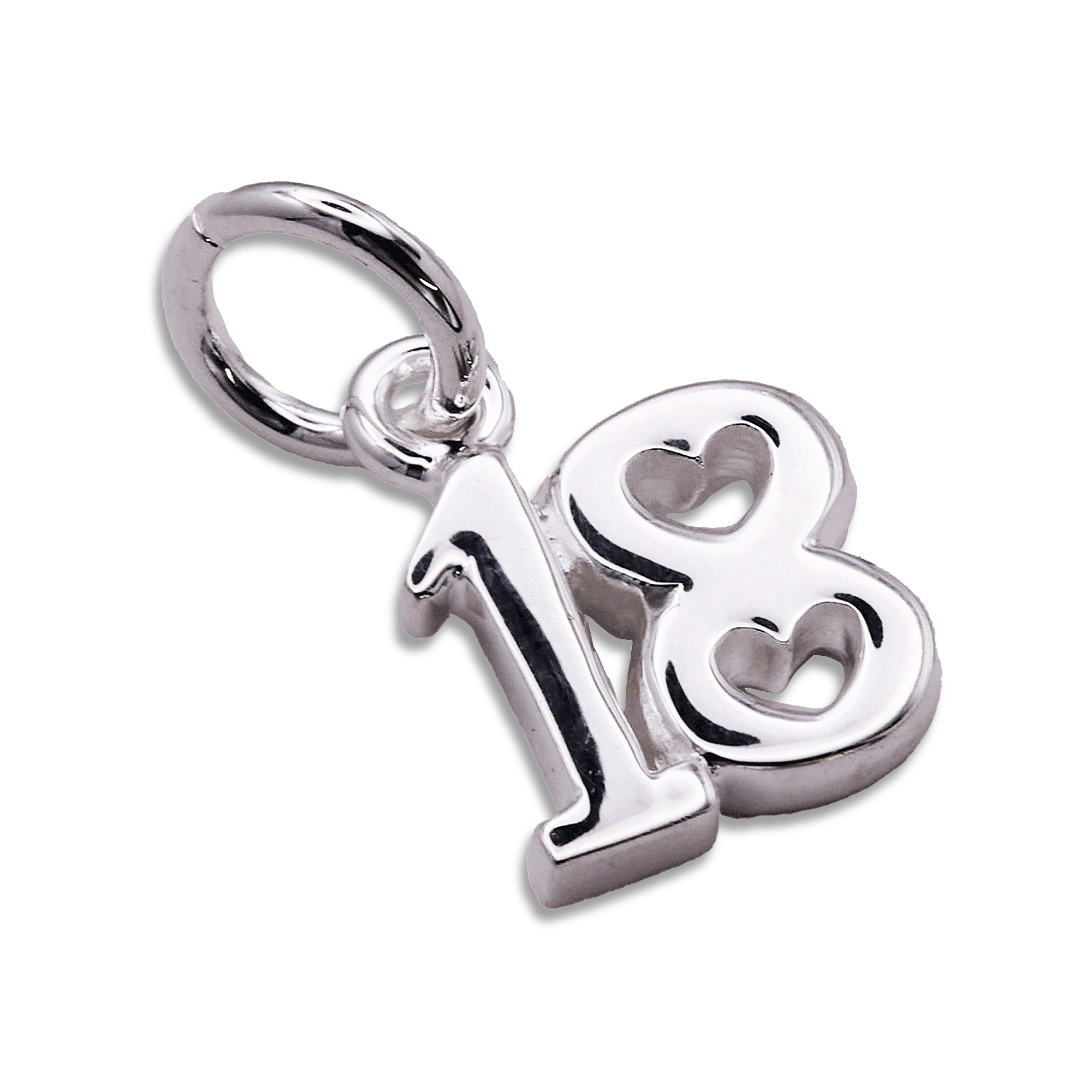 18th Birthday Silver Charm