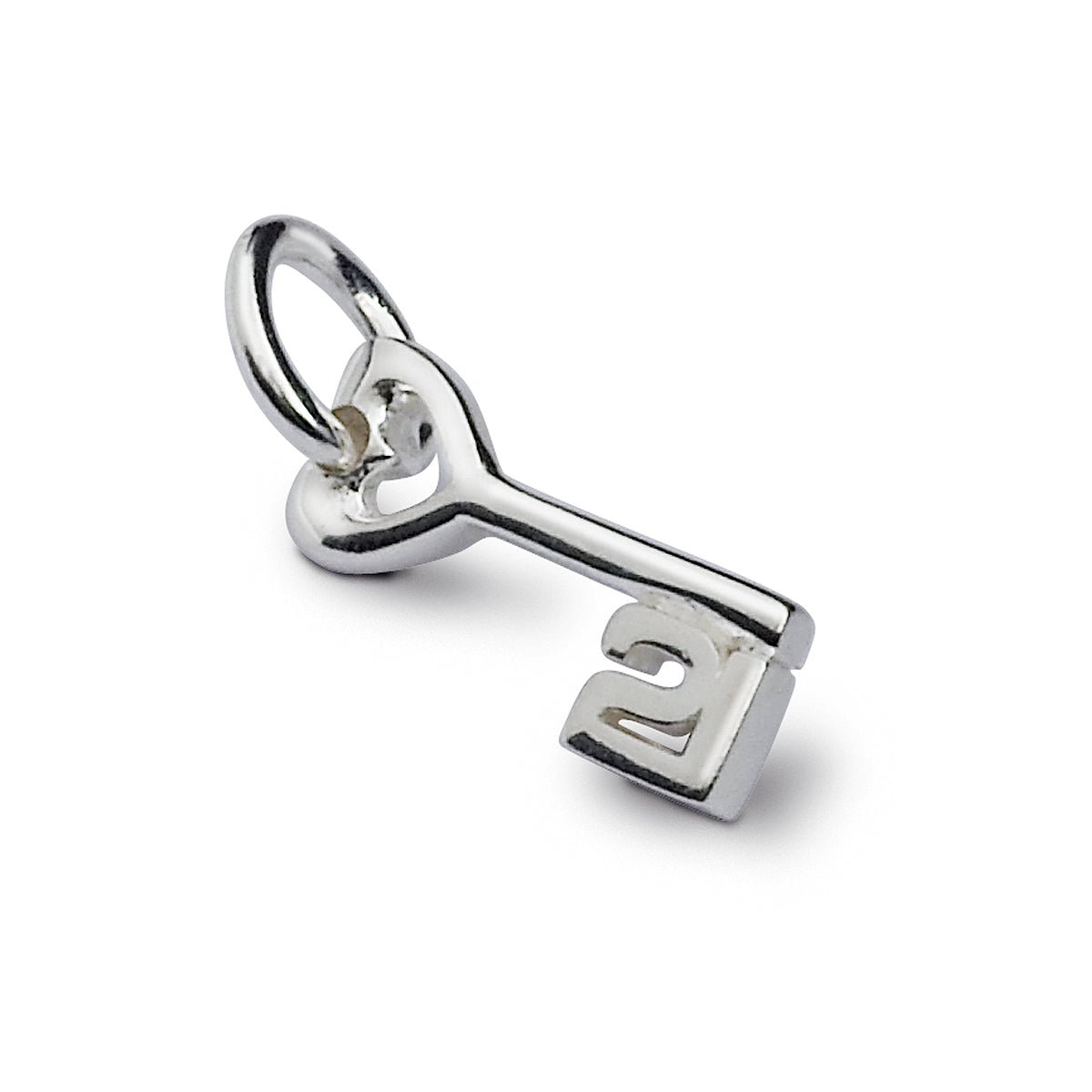 21st Birthday Silver Charm