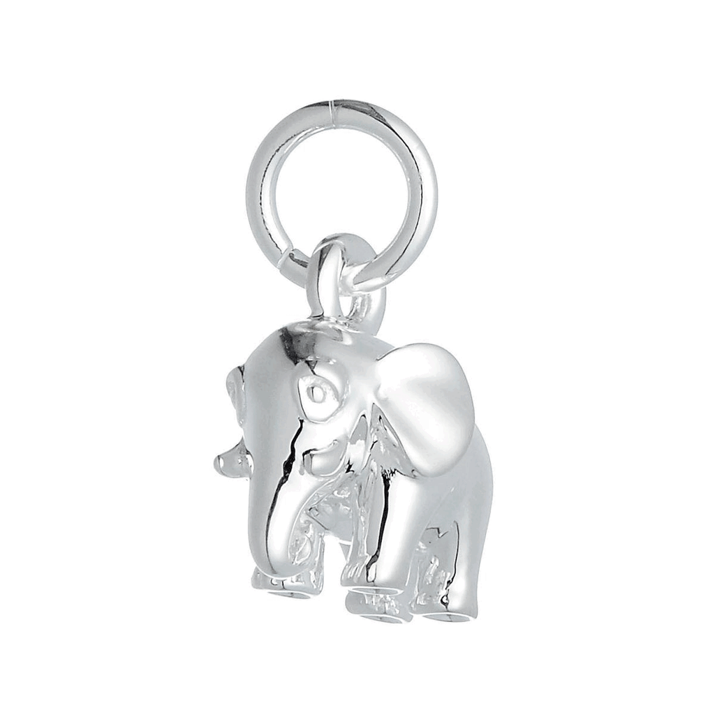 Elephant Silver Charm