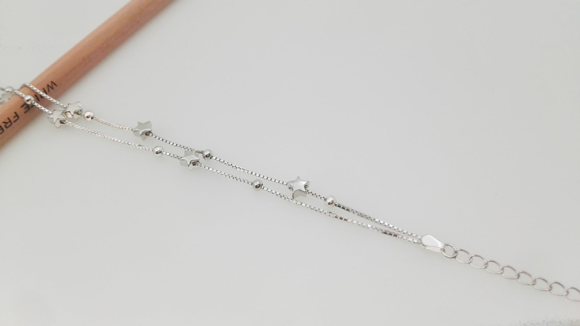 Silver Star Bracelet