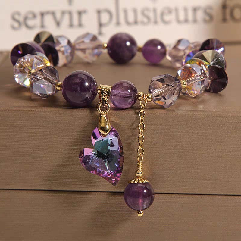 Natural Amethyst Bracelet