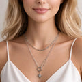 Sahara Luxe Double Layer Starburst Pendant Necklace