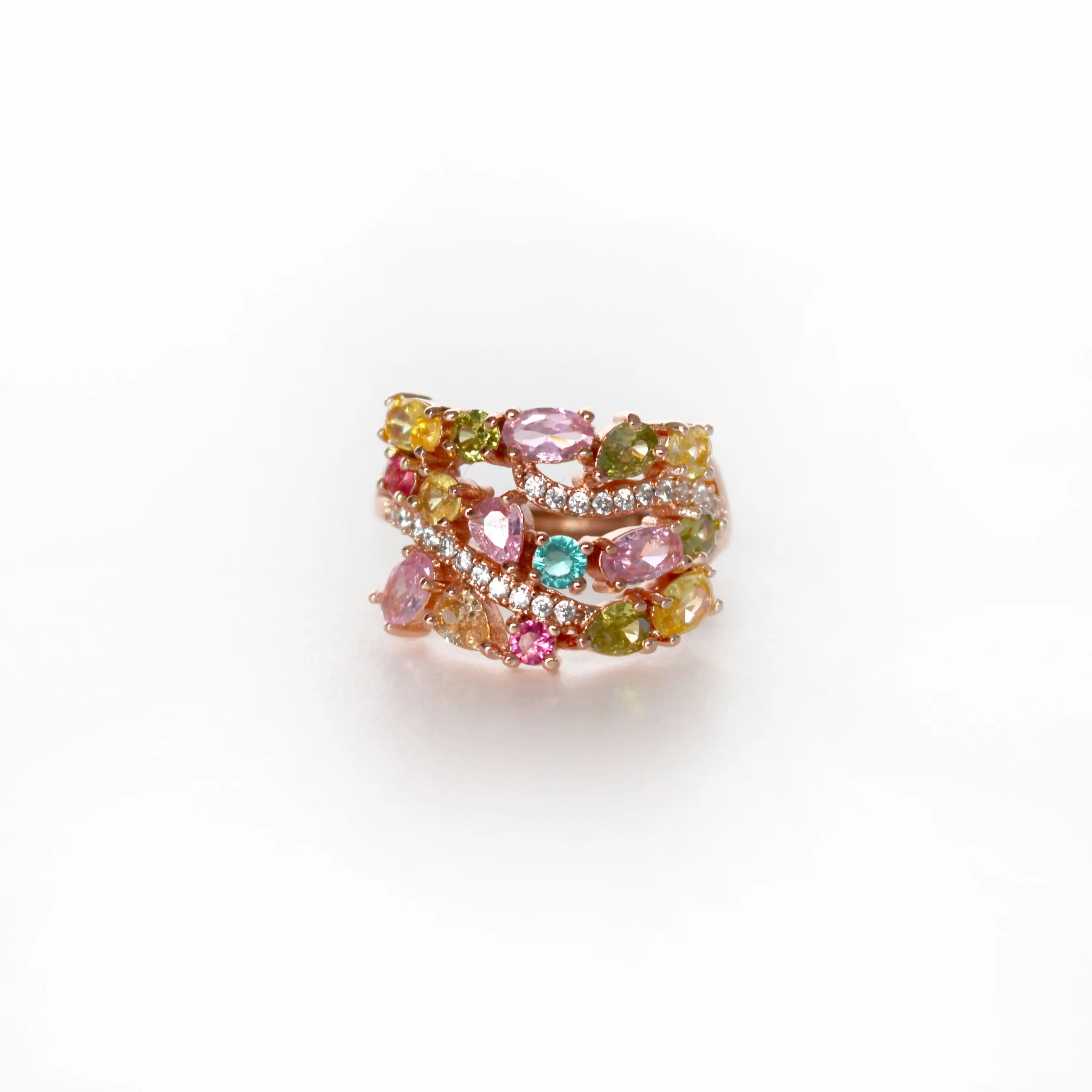 Catriona Multi Jewel Statement Ring