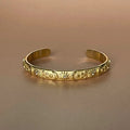 Helia Luxe 18k Gold Plated Celestial Bangle