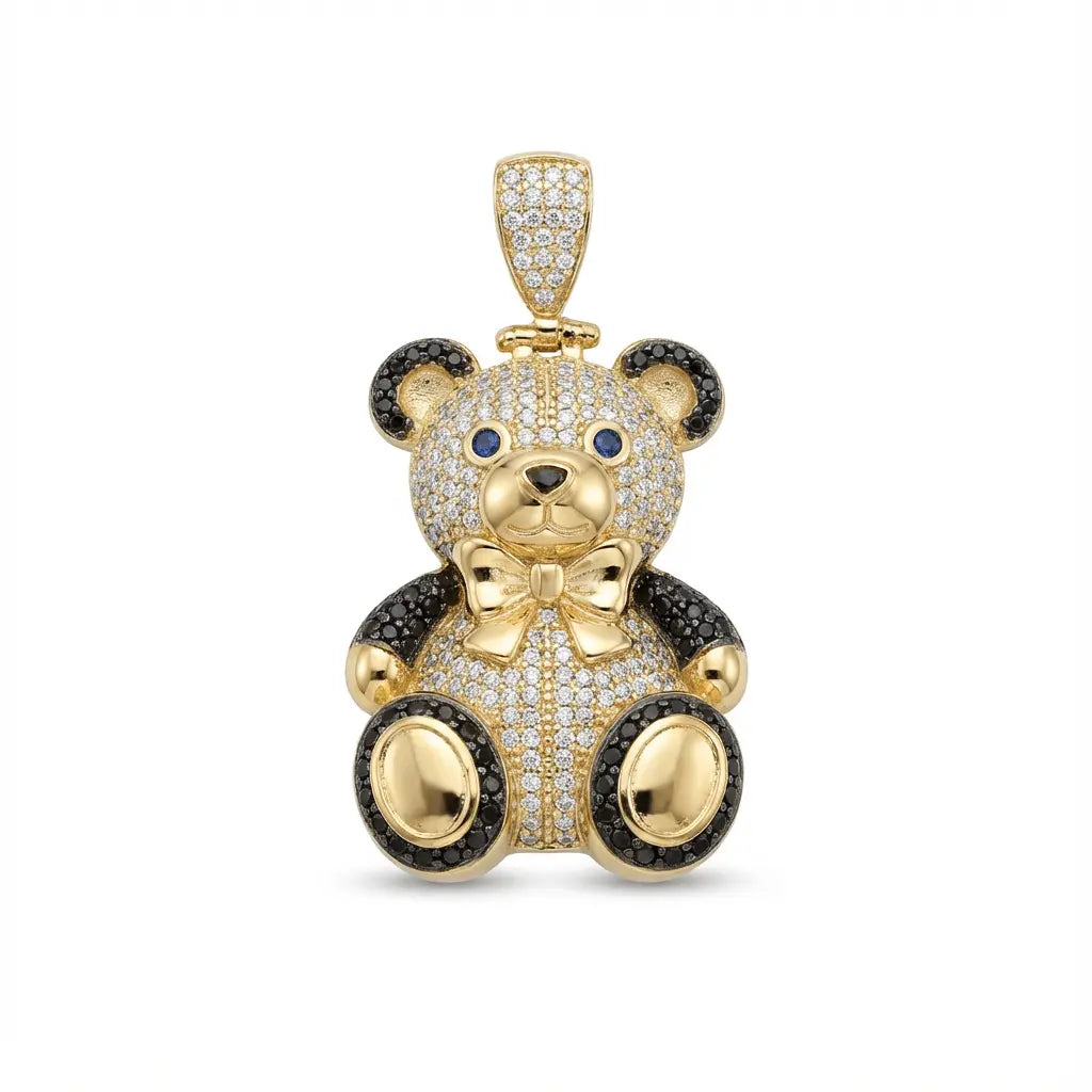Gold Pendant – Teddy Bear – 14ct Gold