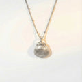Ocean-Inspired Silver Seashell Necklace