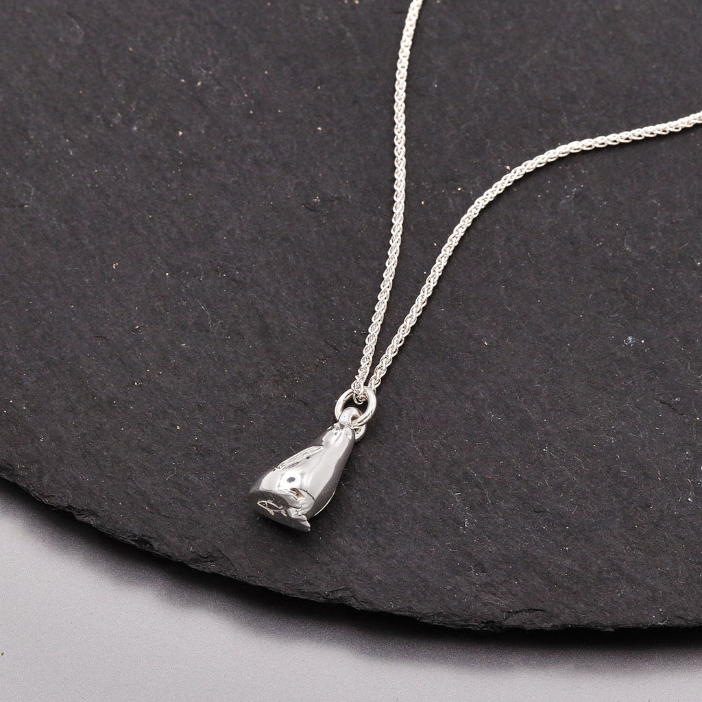 Penguin Silver Charm