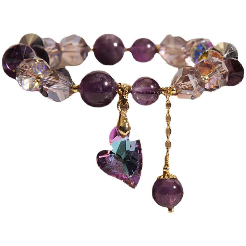Natural Amethyst Bracelet