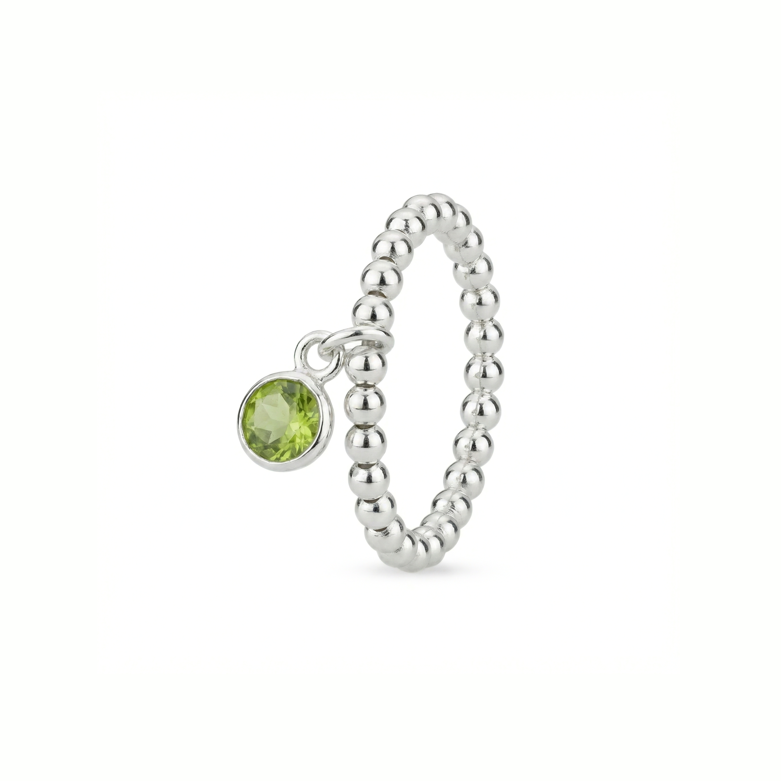 Peridot August Birthstone Jewellery Set | Bracelet & Ring