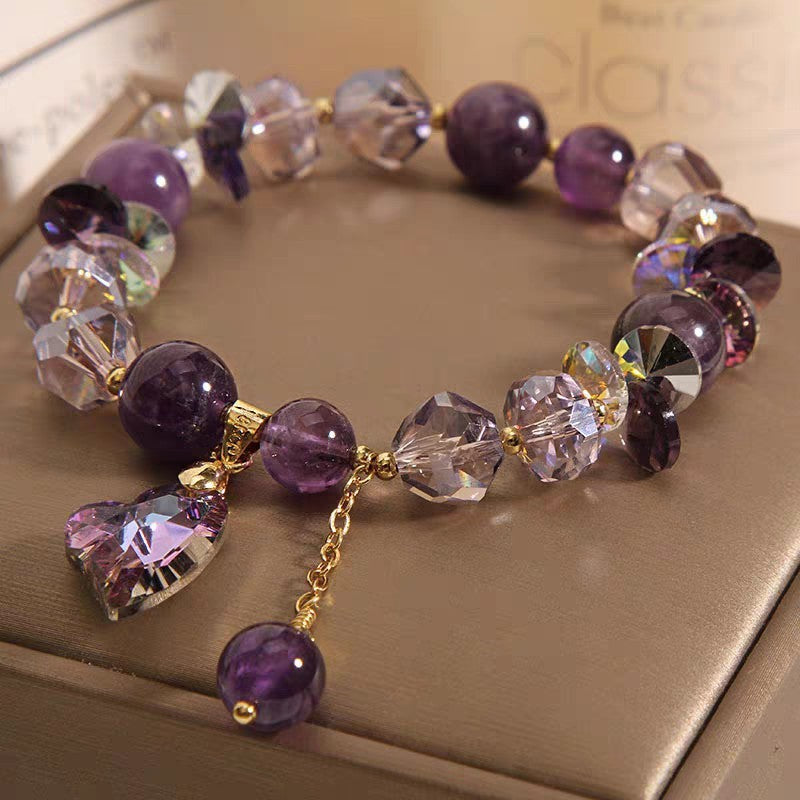 Natural Amethyst Bracelet