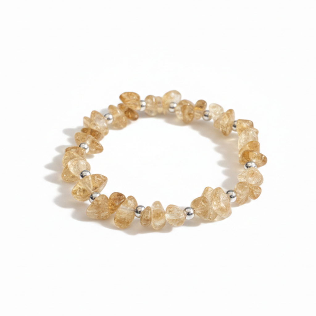 Citrine Bracelet and Earring Set