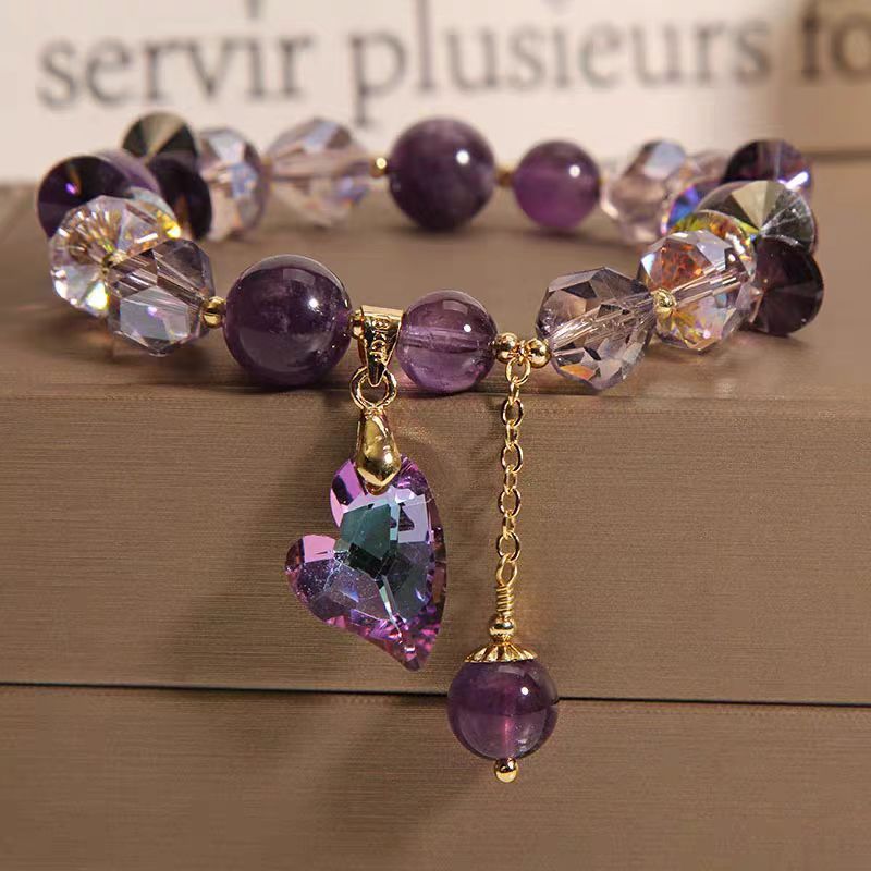 Natural Amethyst Bracelet