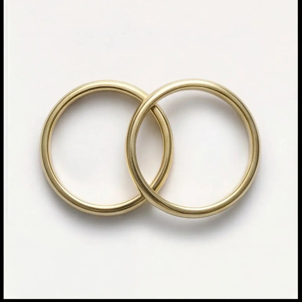 3mm Gold Wedding Band – Classic Lyra – 9ct/14ct/18ct Gold