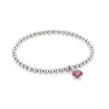 Ruby July Birthstone Bracelet