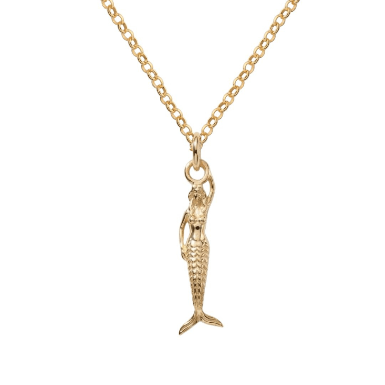 Maxi Mermaid Gold Necklace - Zennor
