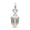 Acorn Silver Charm