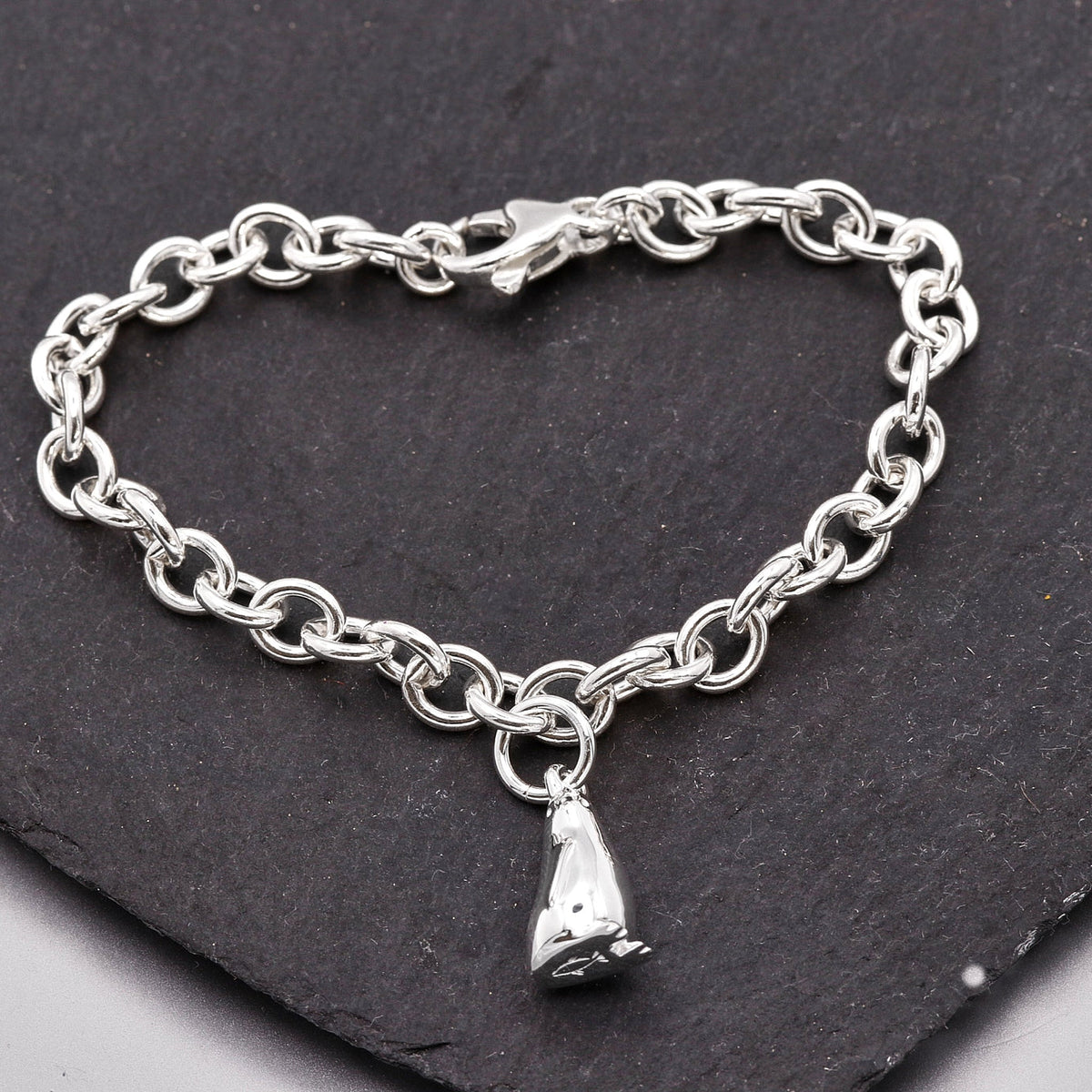 Penguin Silver Charm
