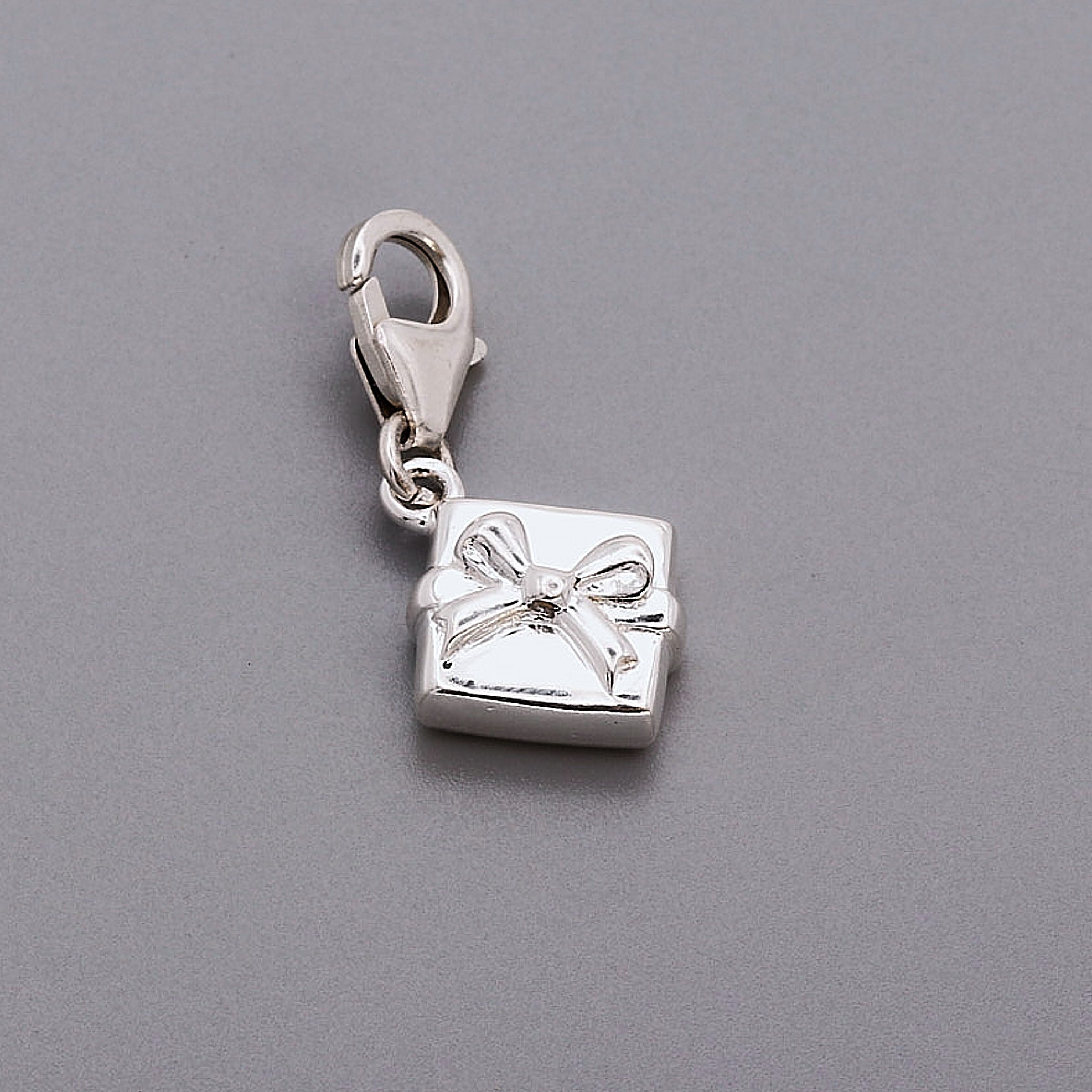 Present Personalised Silver Charm