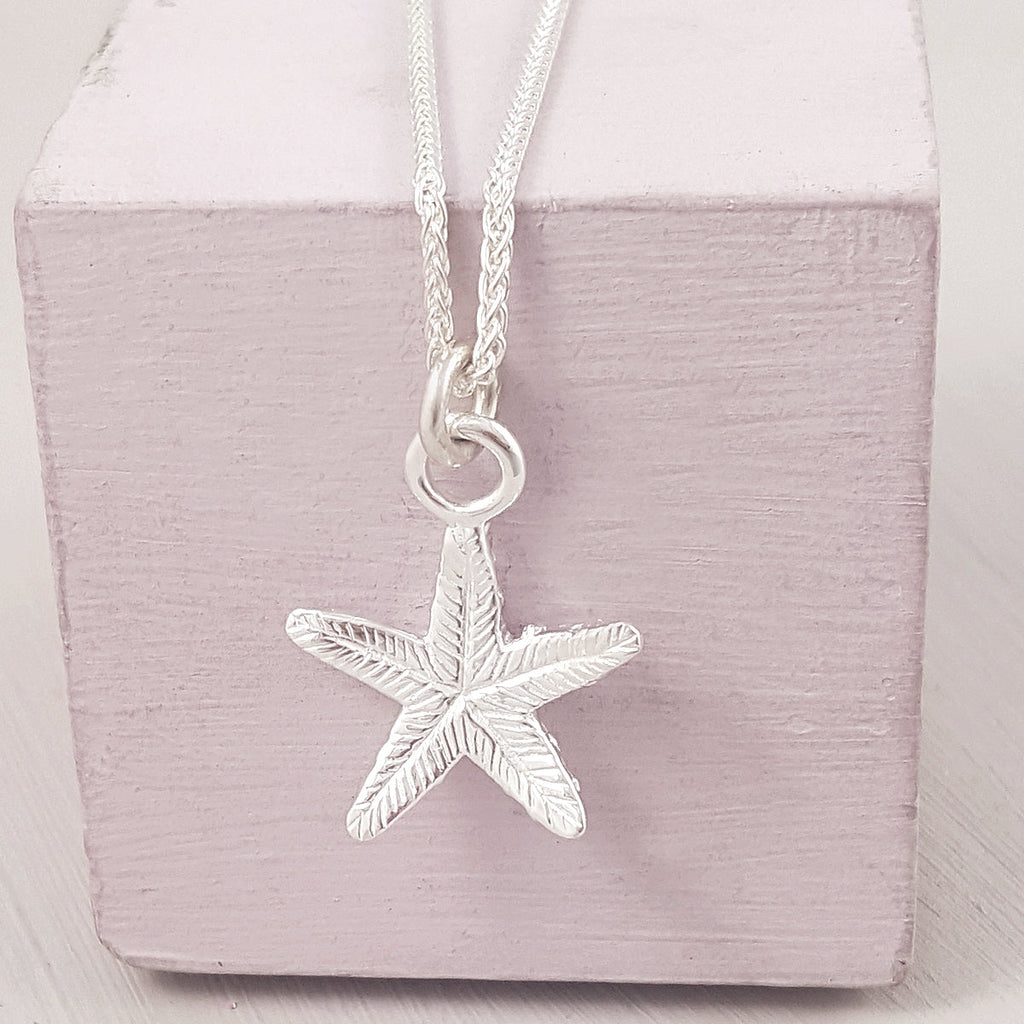 Starfish Silver Charm