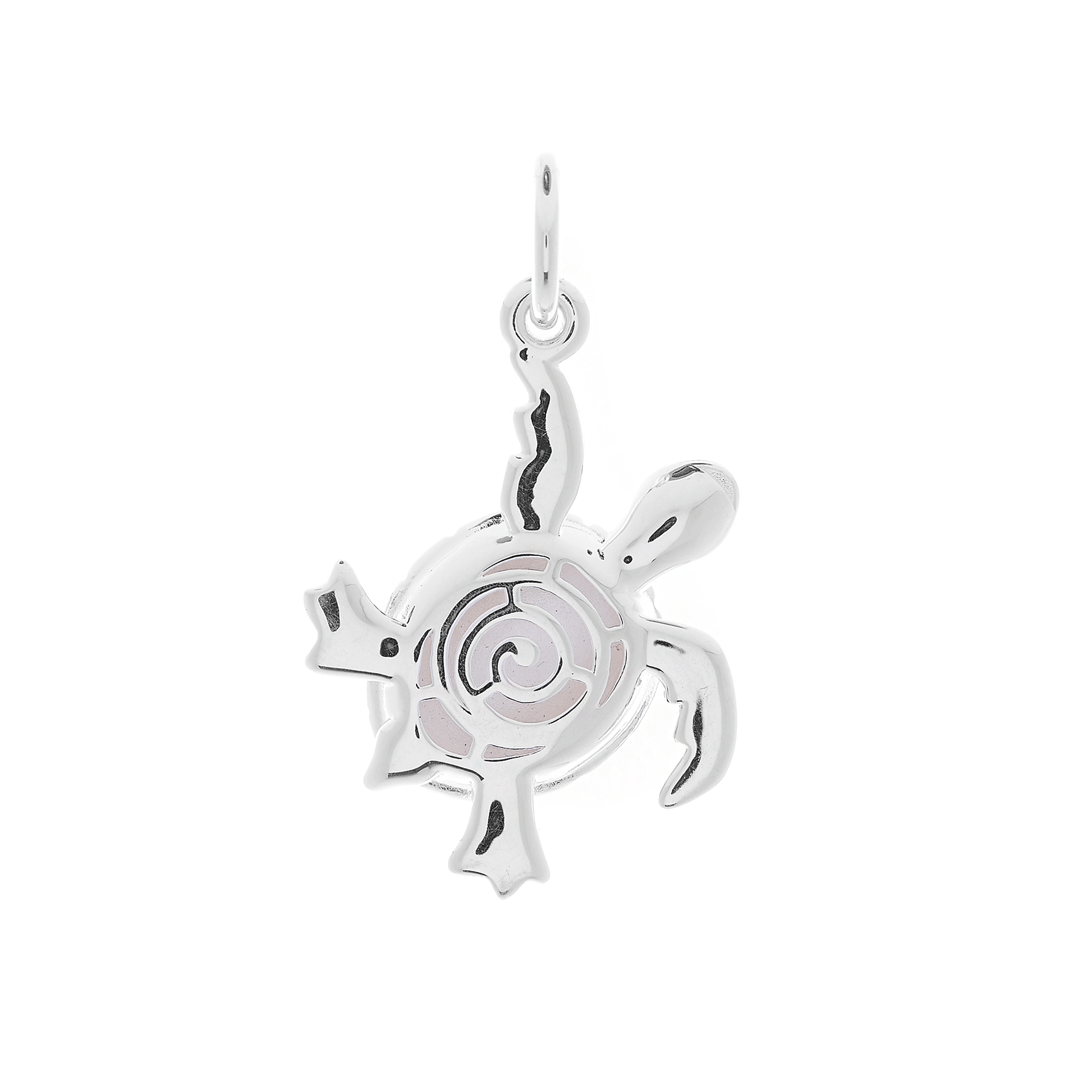 Turtle Silver Charm